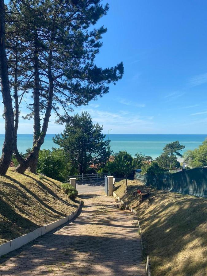 Maison Le Coteau Plage Vue Mer, 8 Pers. Petit Caux Buitenkant foto