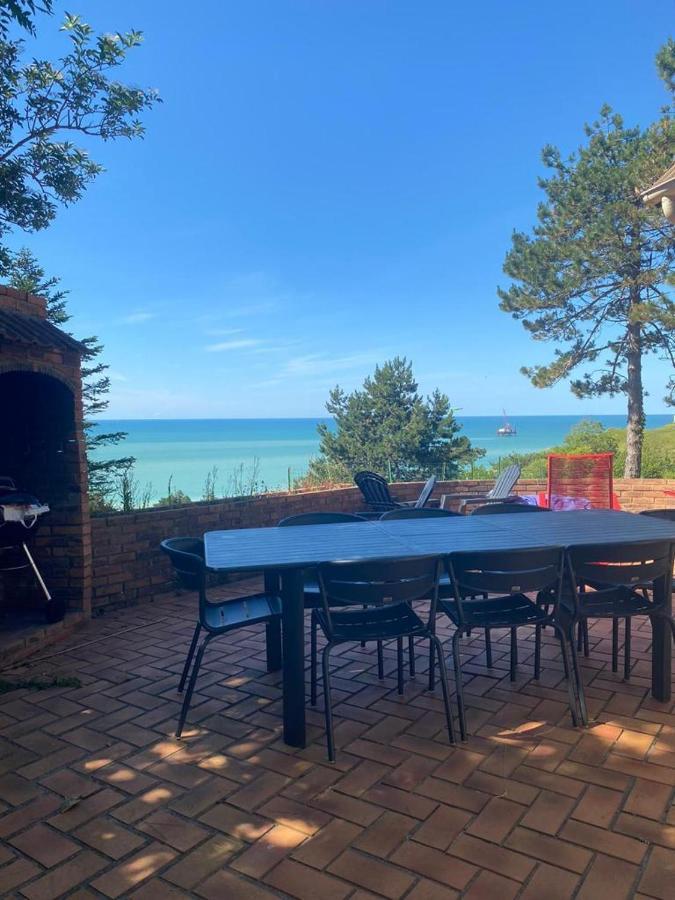 Maison Le Coteau Plage Vue Mer, 8 Pers. Petit Caux Buitenkant foto
