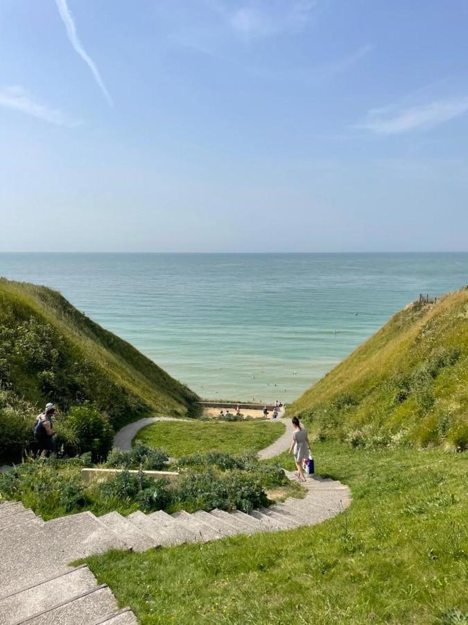 Maison Le Coteau Plage Vue Mer, 8 Pers. Petit Caux Buitenkant foto