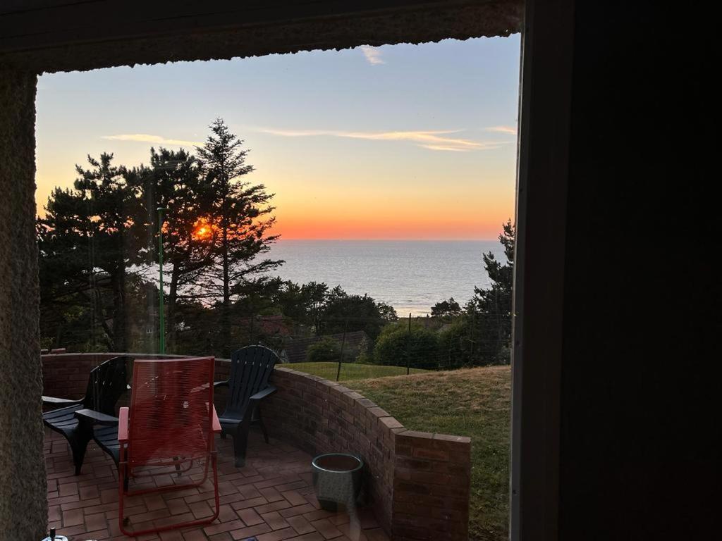 Maison Le Coteau Plage Vue Mer, 8 Pers. Petit Caux Buitenkant foto