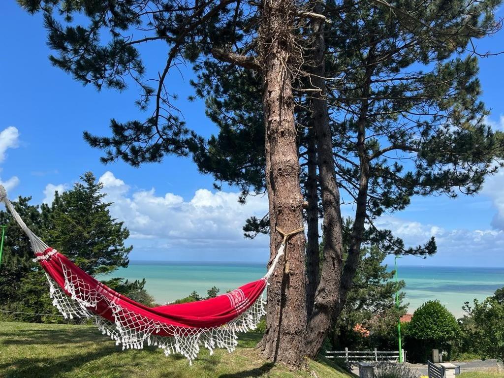 Maison Le Coteau Plage Vue Mer, 8 Pers. Petit Caux Buitenkant foto